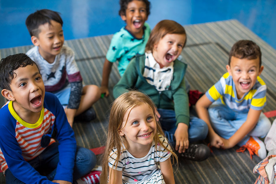 niños que usaron la técnica del semáforo emocional
